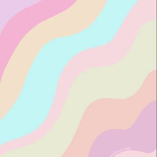Abstract waves phone wallpaper