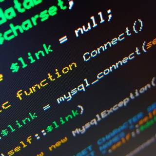 iPhone code wallpaper