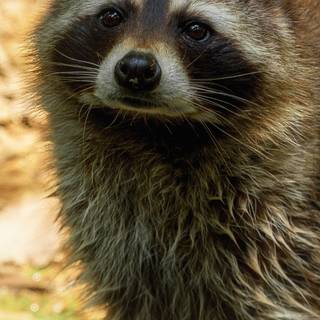 Raccoon phone wallpaper