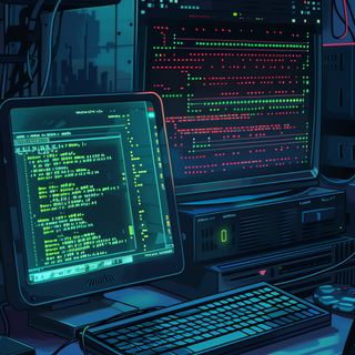 iPhone code wallpaper