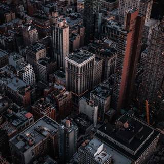 iPhone building wallpaper