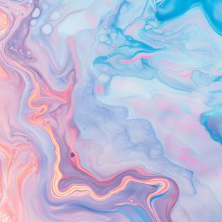 Pink and blue iPhone wallpaper