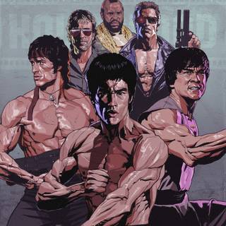 Jackie Chan phone wallpaper