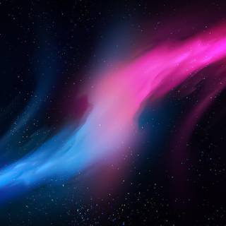 Pink and blue iPhone wallpaper