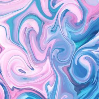 Pink and blue iPhone wallpaper