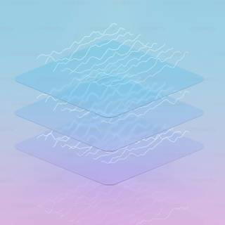 Pink and blue iPhone wallpaper