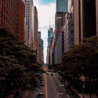 iPhone building wallpaper