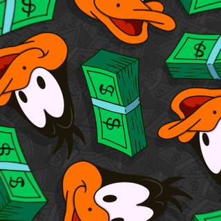 Daffy Duck iPhone wallpaper