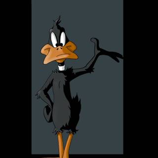 Daffy Duck iPhone wallpaper