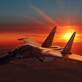 Fighter jet PC wallpaper