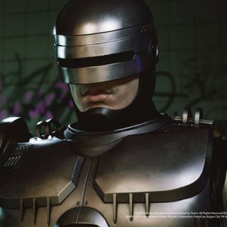 Robocop Rogue City desktop wallpaper
