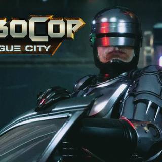 Robocop Rogue City desktop wallpaper