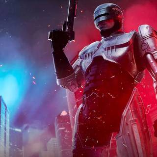 Robocop Rogue City desktop wallpaper