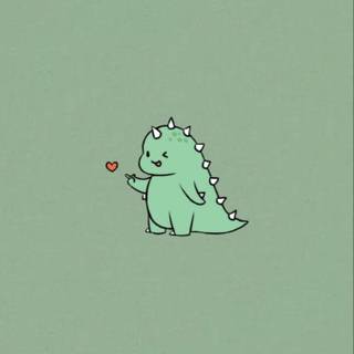 Matching dino wallpaper