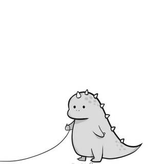 Matching dino wallpaper