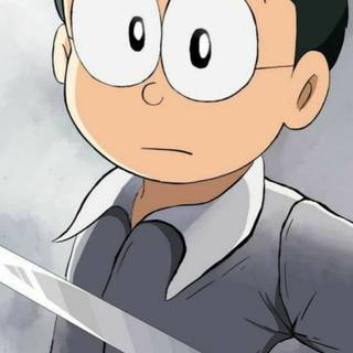 Nobita attitude wallpaper