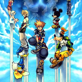 Kingdom Hearts mobile wallpaper