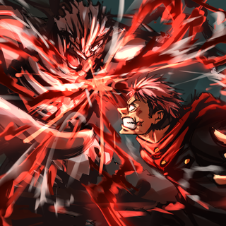 Yuji Black Flash wallpaper