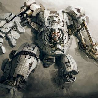 Mecha robot wallpaper