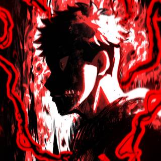 Yuji Black Flash wallpaper