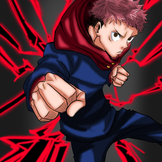 Yuji Black Flash wallpaper