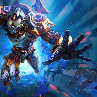 Mecha robot wallpaper