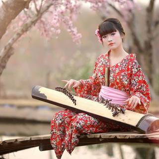 Japanese women wallpaper