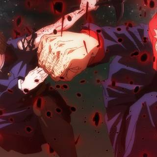 Yuji Black Flash wallpaper