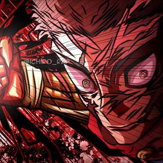 Yuji Black Flash wallpaper