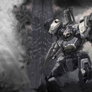 Mecha robot wallpaper