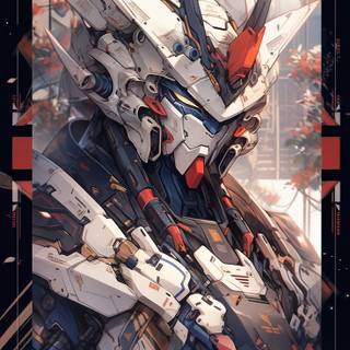 Mecha robot wallpaper