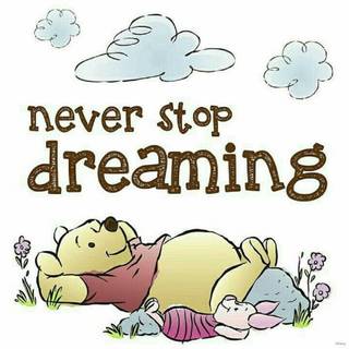 Never Stop Dreaming wallpaper