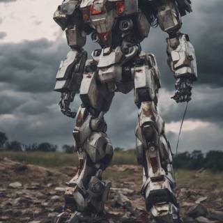 Mecha robot wallpaper