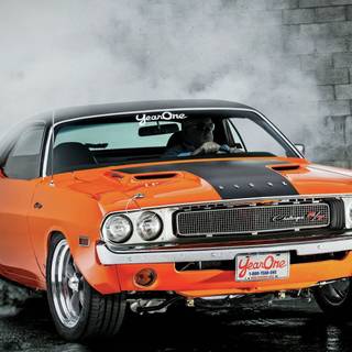 Dodge burnout wallpaper