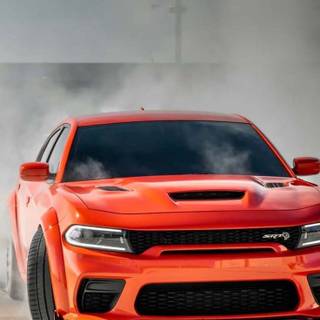 Dodge burnout wallpaper