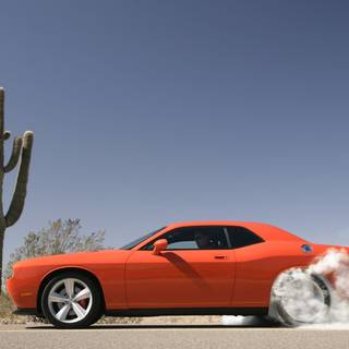 Dodge burnout wallpaper
