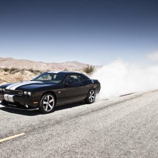 Dodge burnout wallpaper