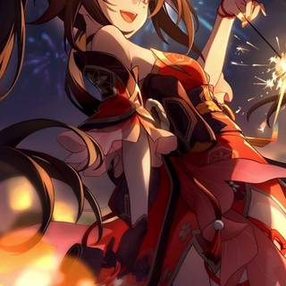 Sparkle HSR wallpaper