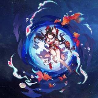 Sparkle HSR wallpaper