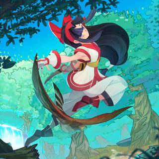 Nakoruru wallpaper