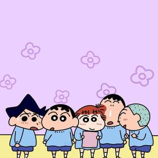 Shinchan and his friends wallpaper