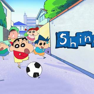Shinchan and his friends wallpaper
