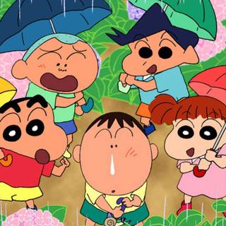 Shinchan and his friends wallpaper