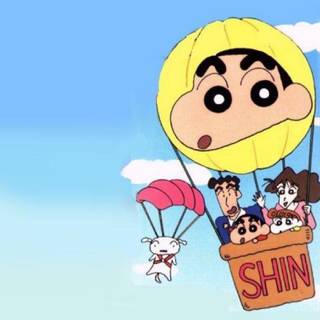 Shinchan and his friends wallpaper