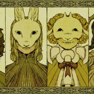 Harpy Hare wallpaper