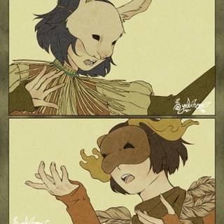 Harpy Hare wallpaper