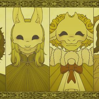 Harpy Hare wallpaper