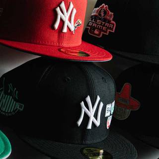 Fitted caps wallpaper