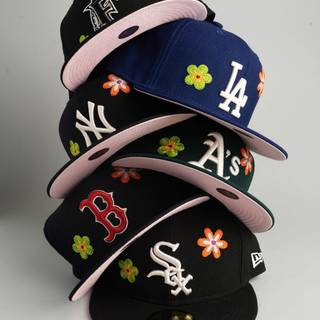 Fitted caps wallpaper