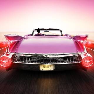 Cadillac Eldorado pink wallpaper
